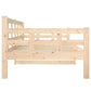 Slaapbank 90X200 Cm Massief Grenenhout