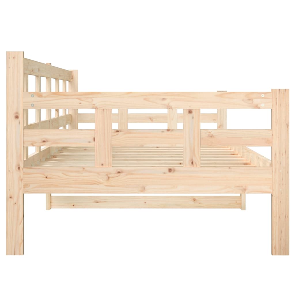 Slaapbank 90X200 Cm Massief Grenenhout