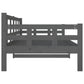 Slaapbank Massief Grenenhout Grijs 90X200 Cm