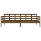 Slaapbank Massief Grenenhout Honingbruin 90X200 Cm