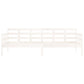 Slaapbank Massief Grenenhout Wit 80X200 Cm