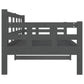 Slaapbank Massief Grenenhout Grijs 80X200 Cm
