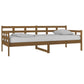 Slaapbank Massief Grenenhout Honingbruin 80X200 Cm