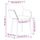 Eetkamerstoelen 2 St Fluweel Zwart