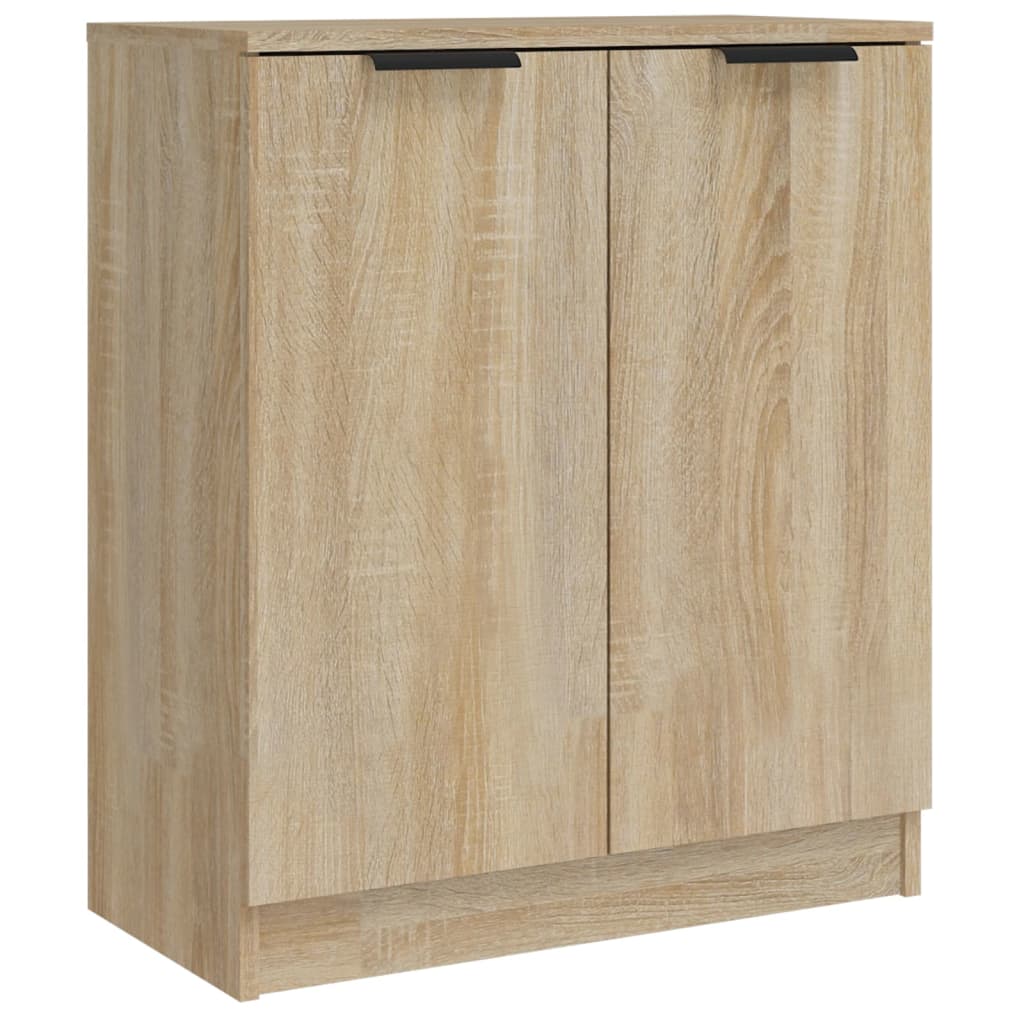 3 St Dressoirs Bewerkt Hout Sonoma Eikenkleurig
