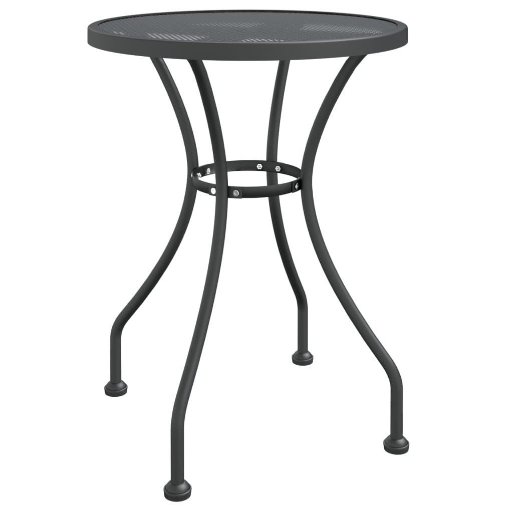 3-Delige Tuinset Metaalgaas Antracietkleurig