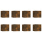 Tv-Wandmeubelen 8 St 30,5X30X30 Cm Gerookt Eikenkleurig