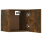 Tv-Wandmeubelen 8 St 30,5X30X30 Cm Gerookt Eikenkleurig