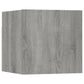 Tv-Wandmeubelen 8 St 30,5X30X30 Cm Grijs Sonoma Eikenkleurig