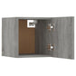 Tv-Wandmeubelen 8 St 30,5X30X30 Cm Grijs Sonoma Eikenkleurig
