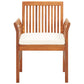 Tuinstoelen 4 St Met Kussens Massief Acaciahout