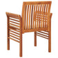 Tuinstoelen 4 St Met Kussens Massief Acaciahout