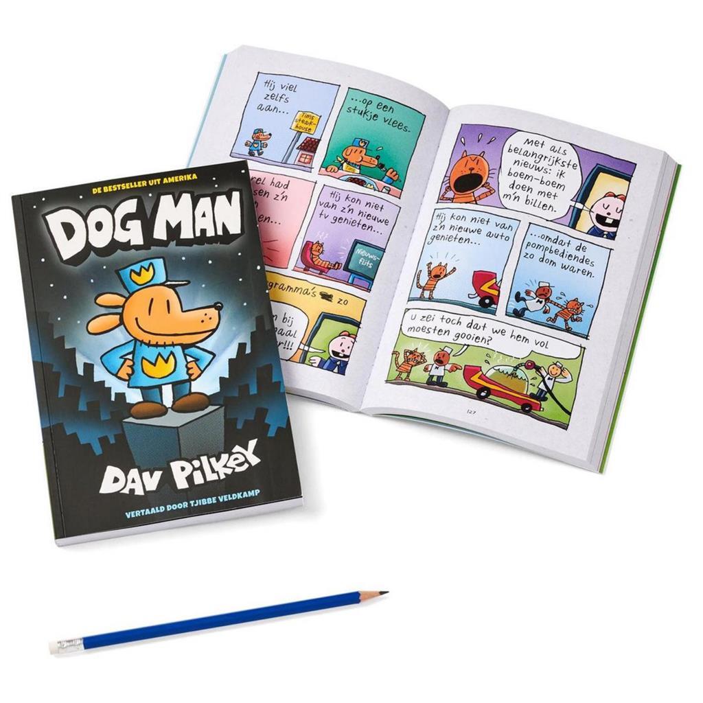Zwijsen Boek Dog Man Deel 1 Limited Editie