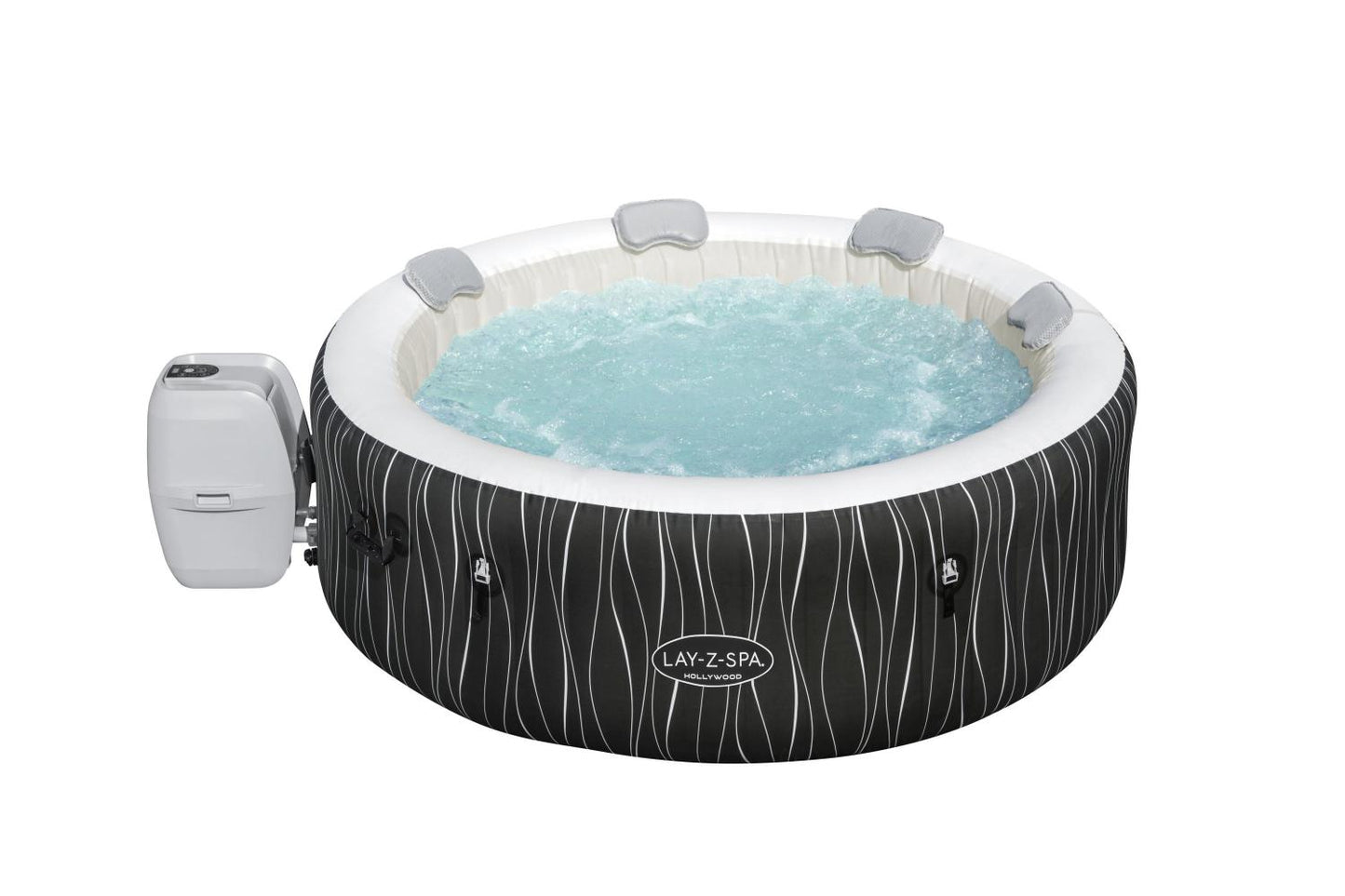 Bestway Lay-Z-Spa Hollywood Airjet Opblaasbare Hottub Met Leidene Verlichting (4-6 Persoon)