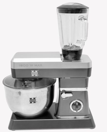 Herzberg Cooking Herzberg Hg-5065; Robot Mixeur 1800 W Max 6.5L Zilver