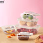 Herzberg Cooking Herzberg 5 Stuks Bio Saver Box Set Ivoor