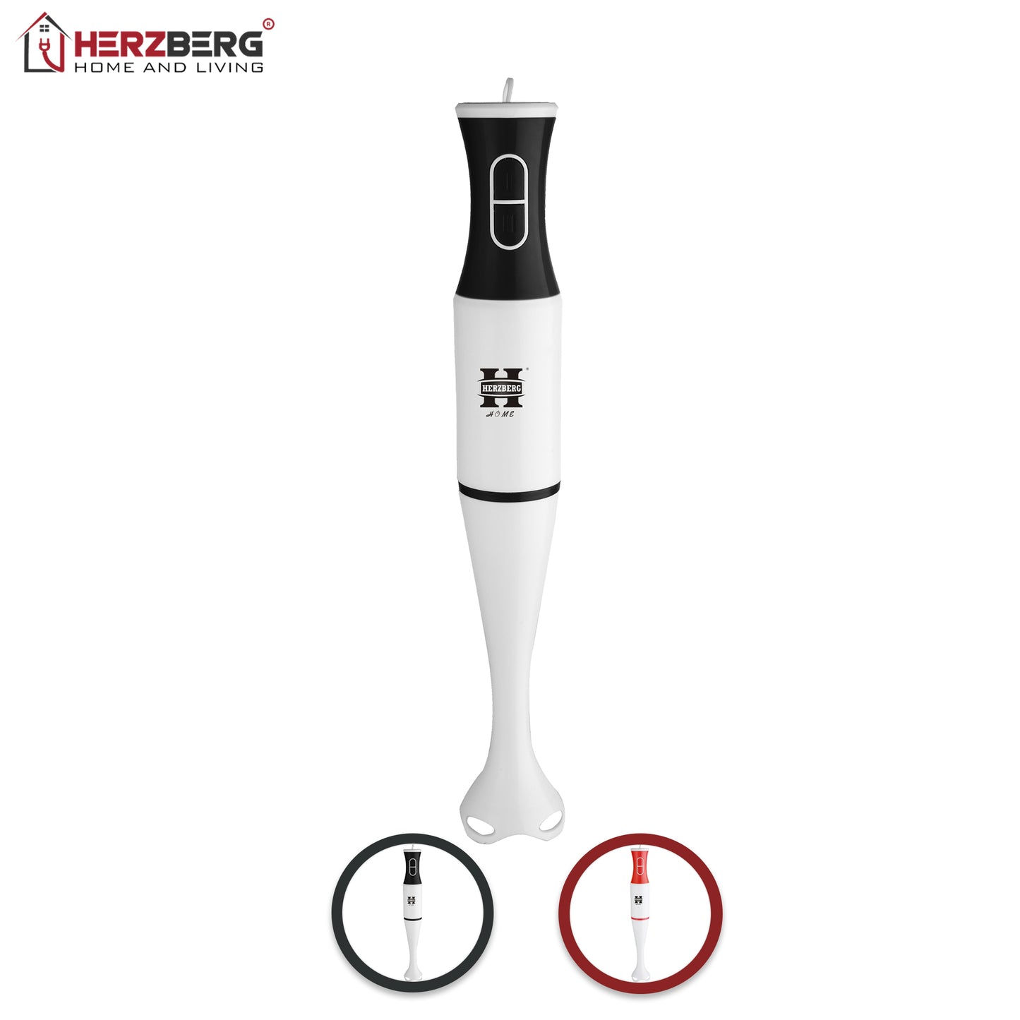 Herzberg Cooking Herzberg Hg-5058: Staafmixer Rood