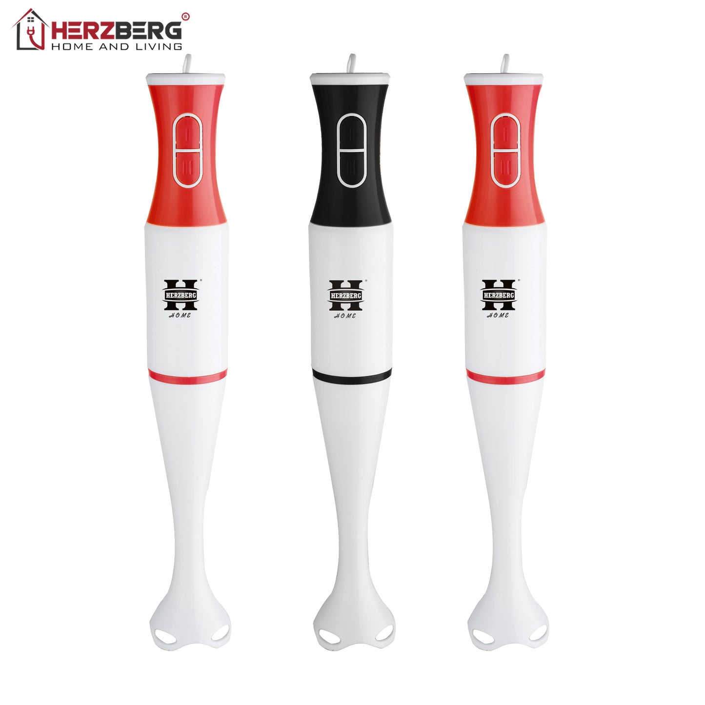 Herzberg Cooking Herzberg Hg-5058: Staafmixer Rood