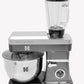 Herzberg Cooking Herzberg Hg-5065; Robot Mixeur 1800 W Max 6.5L Zwart