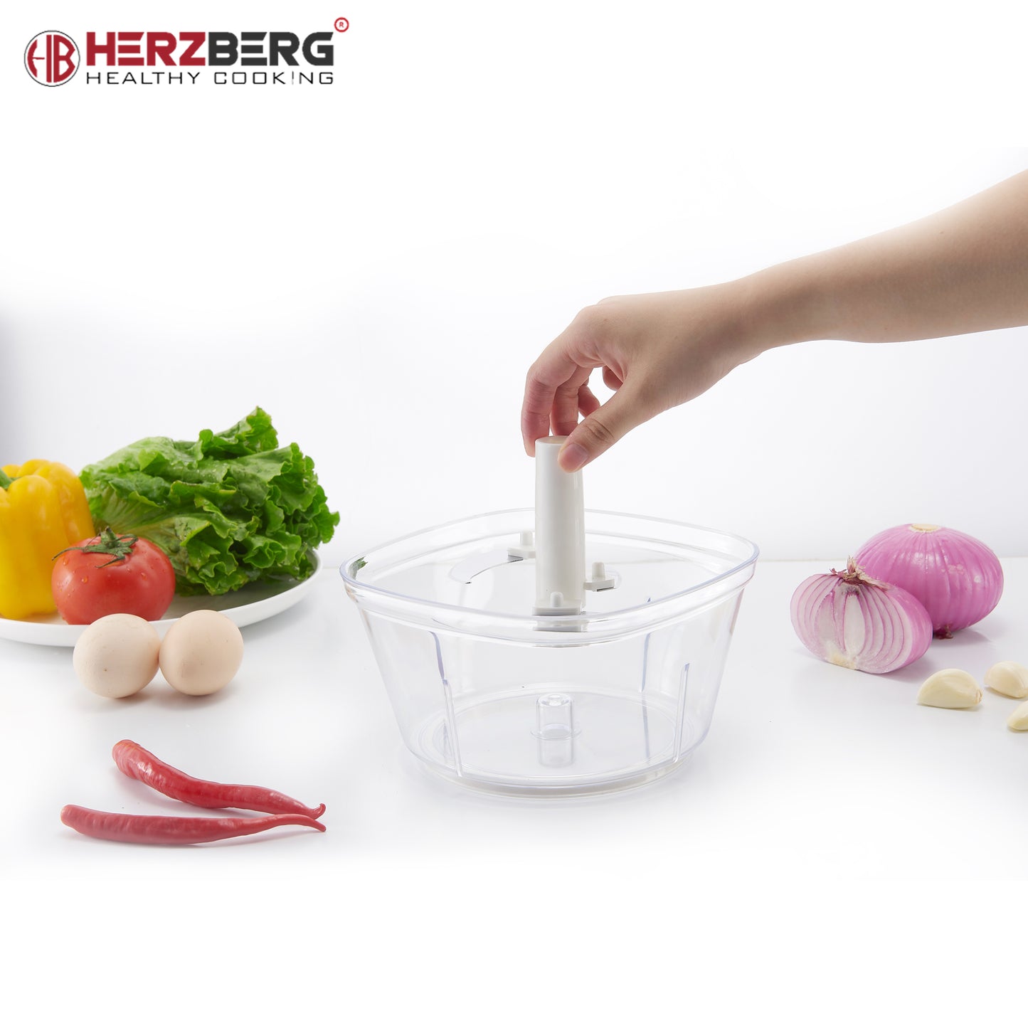 Herzberg Cooking Herzberg Hg-8031: 10-In-1 Hak- En Snijset