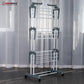 Herzberg Home & Living Herzberg Hg-8034Gry: Moving Clothes Rack - Grijs