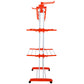 Herzberg Hg-8034Org: Moving Clothes Rack - Oranje