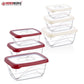 Herzberg Cooking Herzberg 3 Stuks Extra Diepe Bio Saver Box Set Ivoor