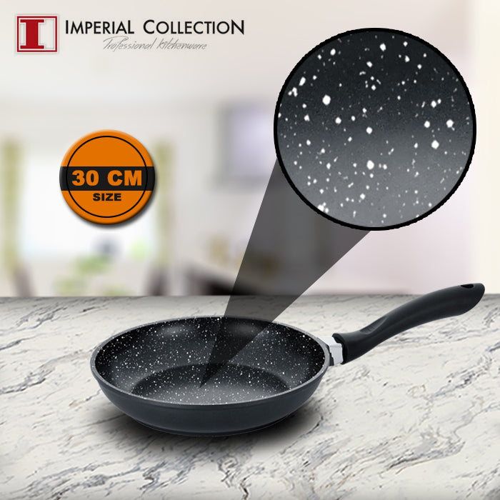 Imperial Collection Im-Fp30M; Stove Marmeren Coating, Soft Touch Handvat 30Cm