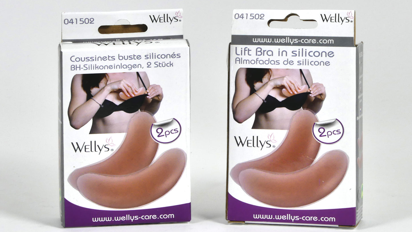 Wellys Paar Siliconen Bra-Liftinserts