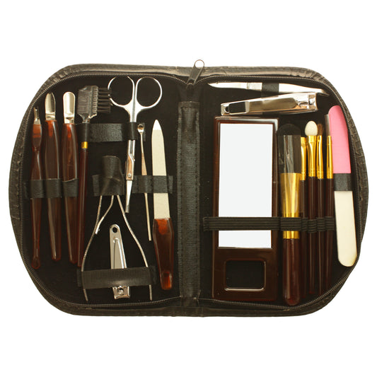Wellys 18-Delige Manicureset 'Black Edition'