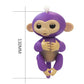 Cenocco Vingerspeelgoed Happy Monkey Roze